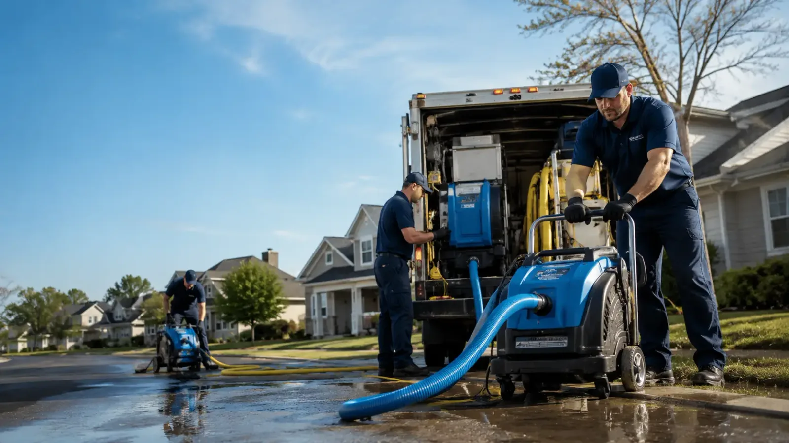 Flood Damage Cleanup in Ottine, TX